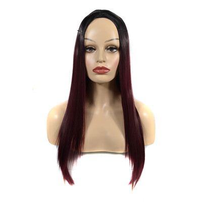 

〖Follure〗Women Fashion Lady Long Straight Neat bang Hair Cosplay Party Wig