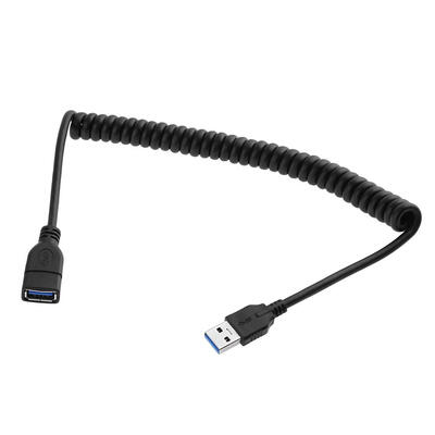 

12m High Spped USB30 Male to Female Extension Coiling Spring Cable Wire