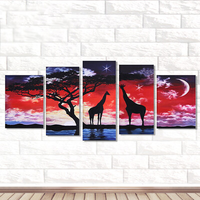 

Toponeto Full Drill DIY 5D Diamond Painting Embroidery Cross Crafts Stitch Kit Home Decor