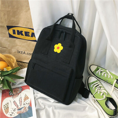 

Ins wind bag girl Korean version of high school students campus simple Mori Department small fresh Japanese bag backpack backpack