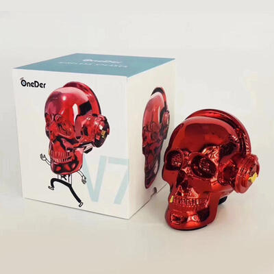 

Creative Skull Bluetooth Speaker Portable Bluetooth Wireless Speaker With Stereo Sound