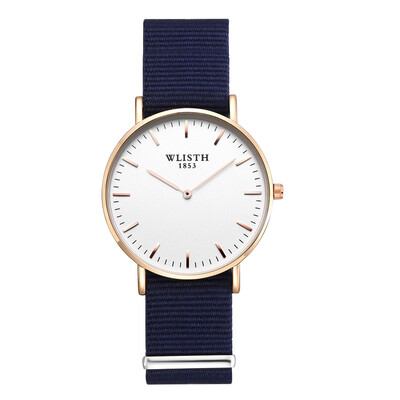 

Mens IPS plating watch thin student mens watch waterproof quartz watch