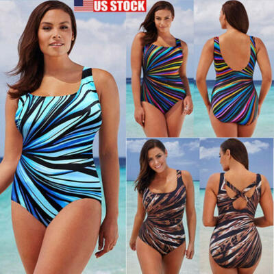 

Women One-piece Swimsuit Swimwear Push Up Monokini Bathing Suit Bikini Beachwear
