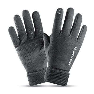

Cycling Full Finger Gloves Touch Screen Night Reflective Winter Warm Windproof
