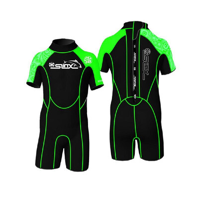 

Kids Diving Suits 2MM Neoprene Wetsuit Boys Girls Zipper Canoeing Swimming Snorkeling Kayaking Swimsuits