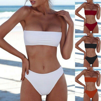 

Women Padded Push-up Bikini Set Beach Swimsuit Bathing Suit Swimwear Beachwear