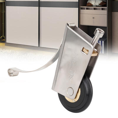 

Greensen 2pcs Sliding Sliding Door Cabinet Bathroom Rail Spring Hanging Wheel For Groove Track