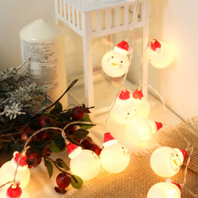 

New 15M 3M snowman led fairy string lights santa led Christmas light home garden indoor party wedding Christmas decoration light