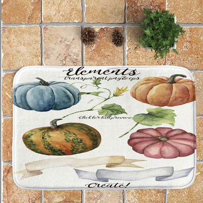 

Toponeto Halloween Pumpkin Welcome Doormats Indoor Home Carpets Decor 40x60CM
