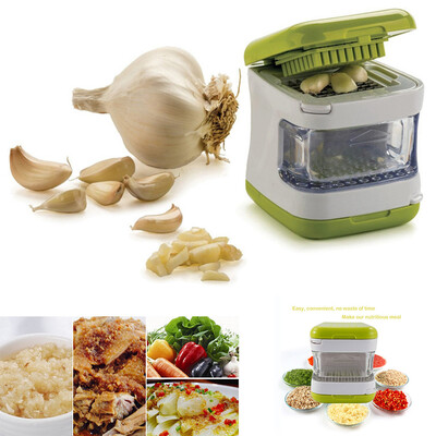 

Siaonvr Useful Ginger Garlic Grinding Grater Planer Slicer Cutter Kitchen Utensil Tool