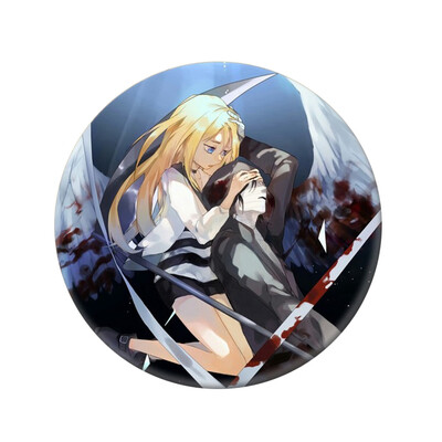 

1pcs Anime Angels of Death Cosplay Badge Cartoon Rachel Gardner Ray Brooch Pins Zack Collection bags Badges for Backpacks