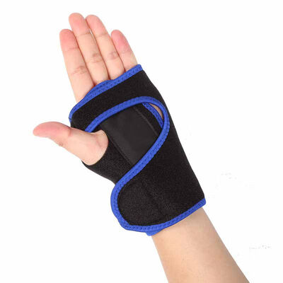 

Kozart Useful Splint Sprains Arthritis Band Belt Carpal Tunnel Hand Wrist Support Brace Solid Black Outdoor Band Belt