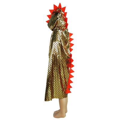 

New Hot Halloween Cloak Childrens Masquerade Show Dress Up Costume Party Dinosaur Cape Cloak kids dress up costume