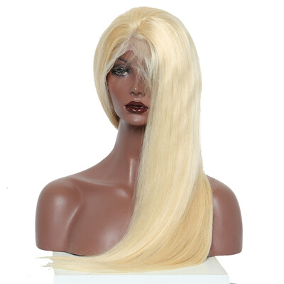 

Dolago 360 Lace Frontal Human Hair Wigs 613 Honey Blonde Bob Straight Lace Front Wig Pre Plucked With Baby Hair Full Peruvian Col