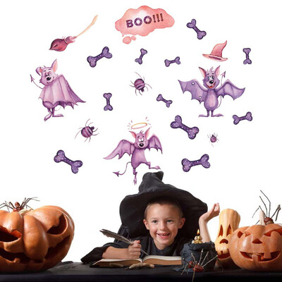

〖Follure〗Cute little Bat PVC Sticker Wallpaper Sticker Wallpaper living Room Decoration