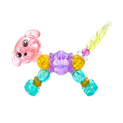 

Colorful Magical Pets Bracelets for Girls Transforms Magically from Bracelet to Pet Colorful Jewel-like Beads Bracelet