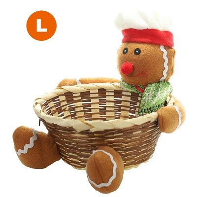 

Christmas Storage Basket Candy Box Storage Basket Holder Christmas Decorations Gifts Xmas Supplies
