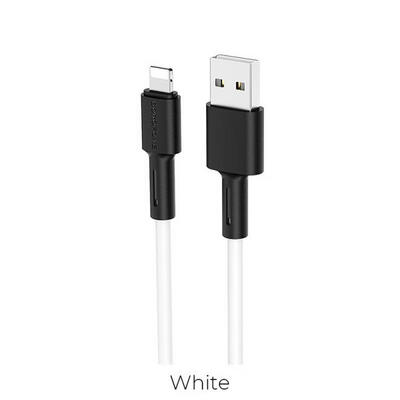 

Borofone BX31 Universal USB To Type-C Lightning Micro USB Silicone Charging Data Cable Line-Type-C