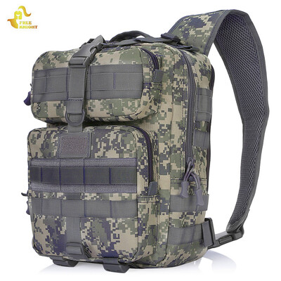 

Free Knight FK9258 Tactical Sling Bag Military Rover Shoulder Backpack Molle Assault Range