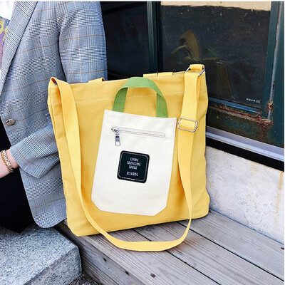 

Tailored Pocket Shoulder Bags Shopping Tote Package Crossbody Purses Casual Handbag Women