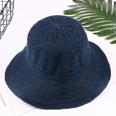 

Korean foldable sunscreen fishermans basin hat