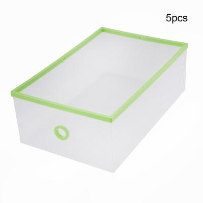 

Plastic Shoe BoxShoe BoxStackable Simple Style Clear Plastic Shoe Box Home Storage Boxes Office Organiser Drawer