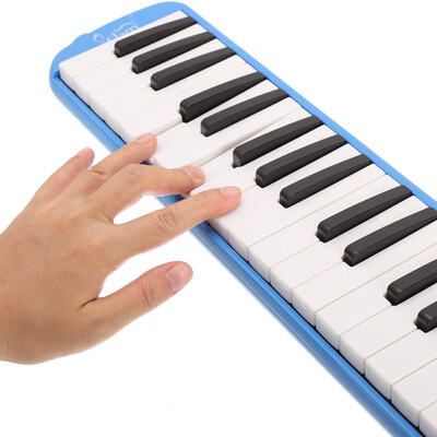 

Glarry Great 32 Piano Keys Melodica For Music Lovers With Accessories Blue