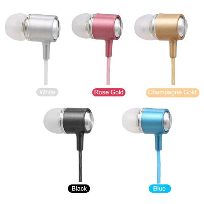

Wired Headphones 35mm In Ear Earbuds Music Smart Phone Earphone Headsets with Microphone