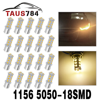 

20x 1156 Warm White 18SMD LED Backup ReverseParking LED Interior Light Bulb