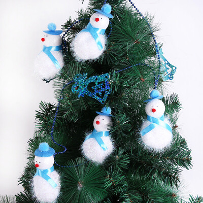 

Siaonvr Christmas Snowman Chain Decoration String Chain Christmas Tree Snowman Pendant