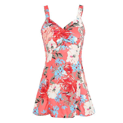 

Summer Women Tank Top Floral Print V Neck Casual Vest Sleeveless T-Shirt Shirts