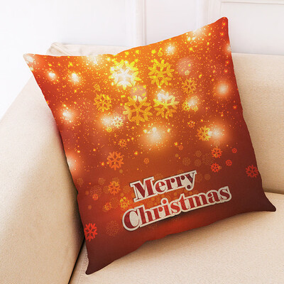 

〖Follure〗Christmas Home Decor Cushion Cover Graffi Style Throw Pillowcase Pillow Covers