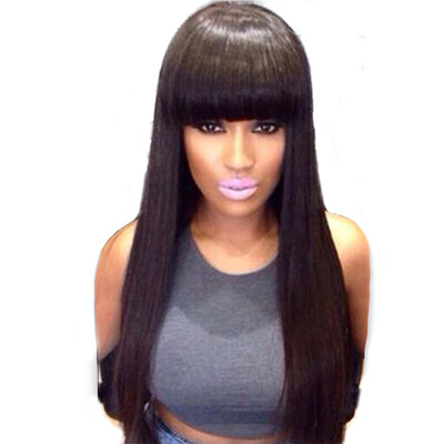 

〖Follure〗Fashion Length Body Black Natural Low Temperature Synthetic Wigs Hair For Black