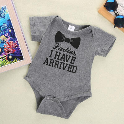 

NewBaby Casual Clothes Toddler Baby Boys Girls Bowtie Organic Cotton One-Pieces Bodysuit Playsuit Outfits Clothing 0-12M