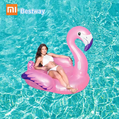

Xiaomi Water Play Equipment Summer Sport Inflatable 90KG Load Bestway Bird Rhino Pool Float Handle Animal Air Mat Kid Pool Toy Rid