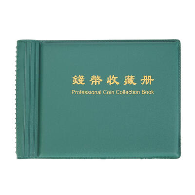 

60 Grids Coin Album Folder Collection Book Penny Money Coins Collector Gift