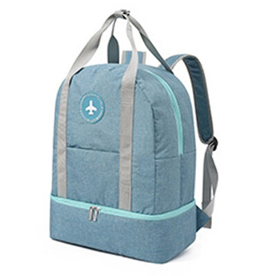 

Waterproof Oxford Cationic Wet-Dry Separation Bag Travel Storage Backpack