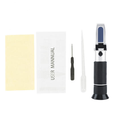 

Greensen Handheld 0-32Brix Refractometer 0-28Salinity Salinometer Fruit Juice Sugar Tester Meter