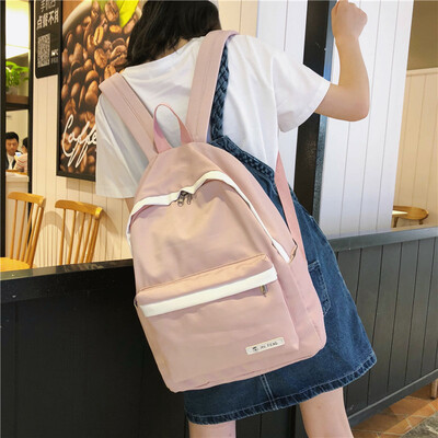 

Insfeng schoolbag female Korean version of senior high school students with a sense of antiquity