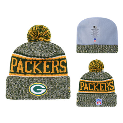 

NFL Football League Packers Green Bay Packers New Era Innocent Knitted Wool Baseball Cap