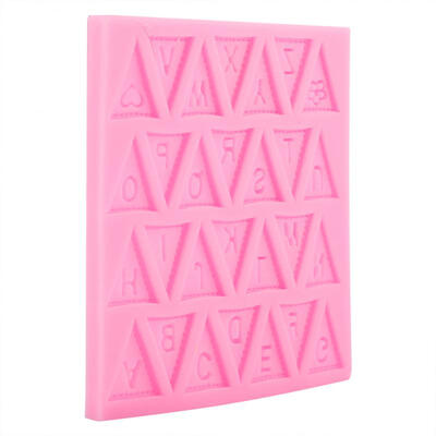 

Greensen New Letter Flag Silicone Mold Cake Decorating Baking Chocolate Mould Baking Tool