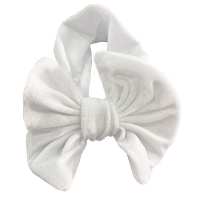 

Baby Toddler Kids Girls Bow Hairband Turban Knot Cotton Cute Headband Headwear