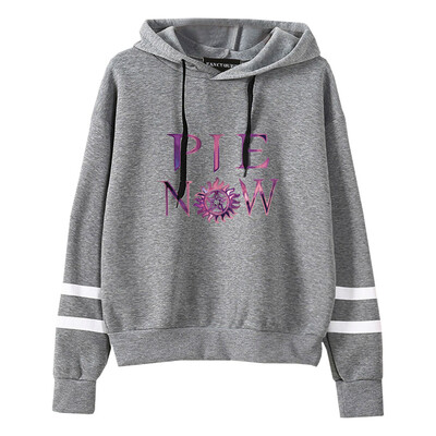 

Herqw61 Womens Girls Supernatural Forever Love Hoodie Tour Striped Long Sleeve Sweatshirt
