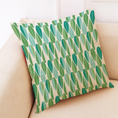 

Toponeto Pattern Pillowcase Linen Sofa Cushion Cover Home Decoration Pillowcase