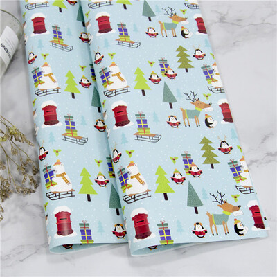 

Tailored 3PCS Christmas Wrapping Paper Gift Present Tree Santa Wrap Decorative Xmas Part