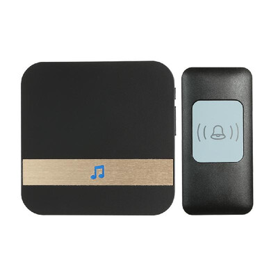 

Wireless Smart Ding-dong Doorbell with 1Indoor Unit 2Outdoor Unit 52 Ring Tone Options 4 Levels Volume Range Adjustable for Home