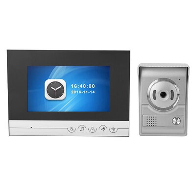 

Smart TFT LCD Wired Door Phone Visual Video Doorbell Intercom Speakerphone