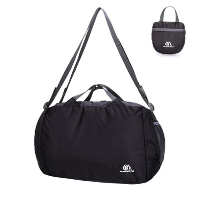 

32L Water-resistant Large Travel Duffle Bag for Men & Women Foldable Backpack Shoulder Bag Gym Sports Bag
