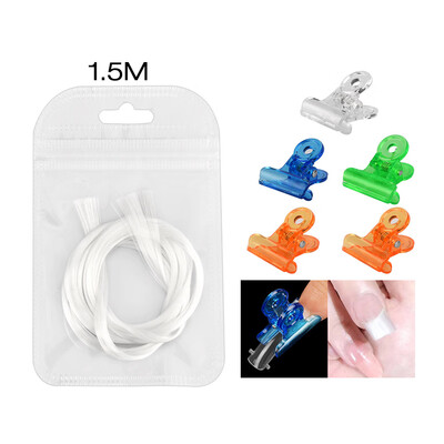 

100150200cm New Fibernails Acrylic Tips Fiberglass Nail Quick Extension Form Fiber Glass Nails Silk Building Manicure Tool