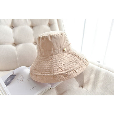 

Autumn&Winter 2009 Eaves Fishermans Cap 100-set Recreational Womens Sunshade Cap Foldable Pot Cap Pure&Simple Hat Tide